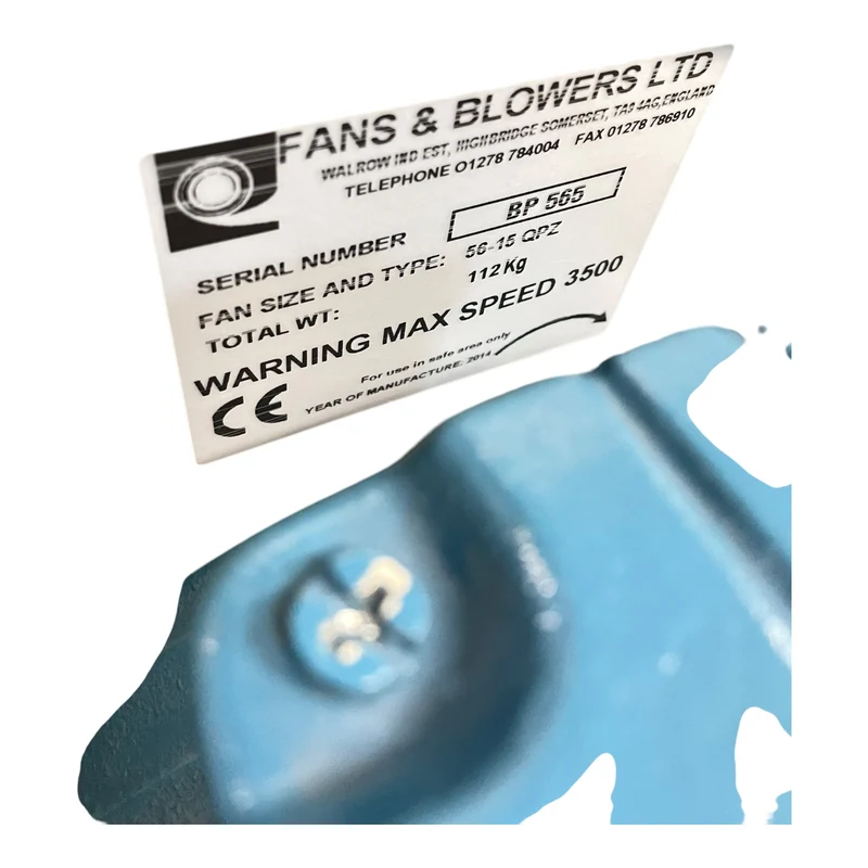Fans&Blowers 56-15SQPZ Lüfter für industriellen Einsatz Lüfter