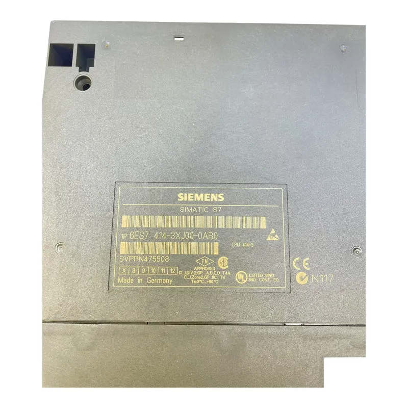Siemens 6ES7414-3XJ00-0AB0 Zentralbaugruppe für industriellen Einsatz Baugruppe