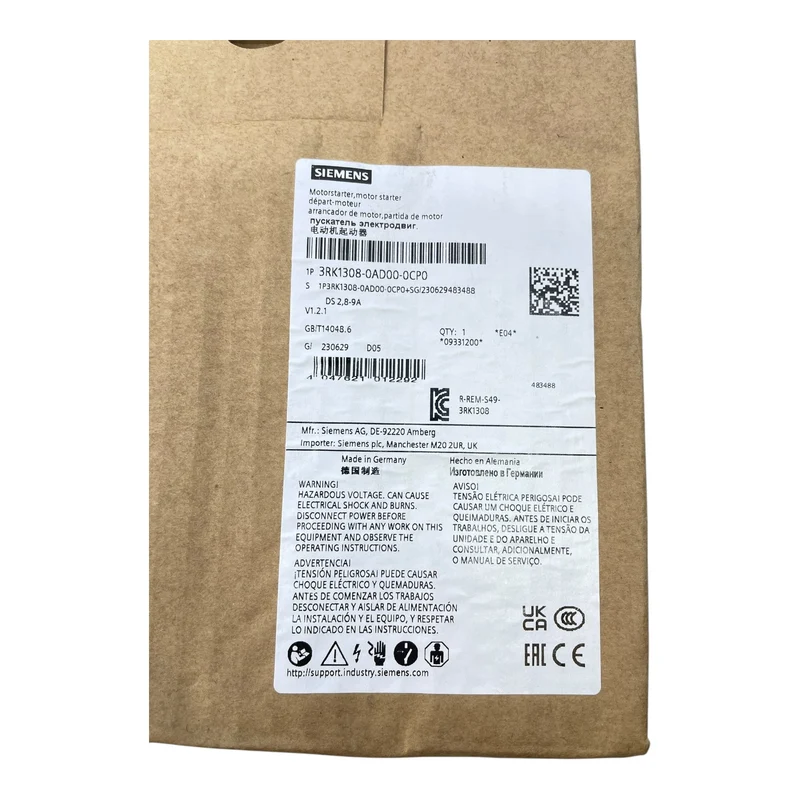 Siemens 3RK1308-0AD00-0CP0 Motorstarter Direktstarter für industriellen Einsatz