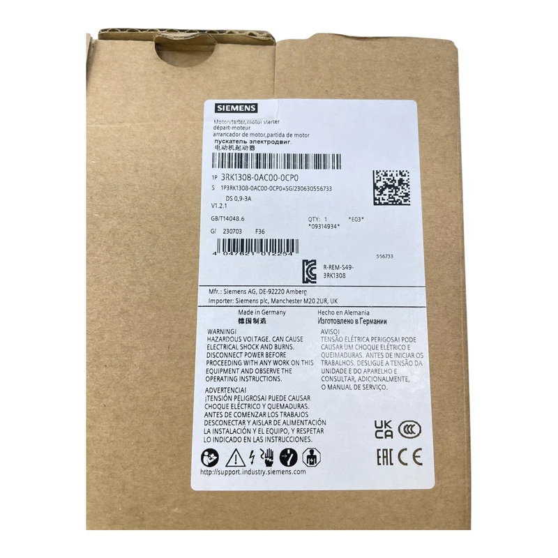 Siemens 3RK1308-0AC00-0CP0 Motorstarter Direktstarter für industriellen Einsatz