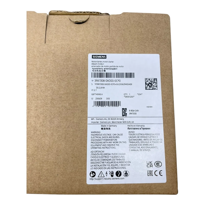 Siemens 3RK1308-0AD00-0CP0 Motorstarter Direktstarter für industriellen Einsatz