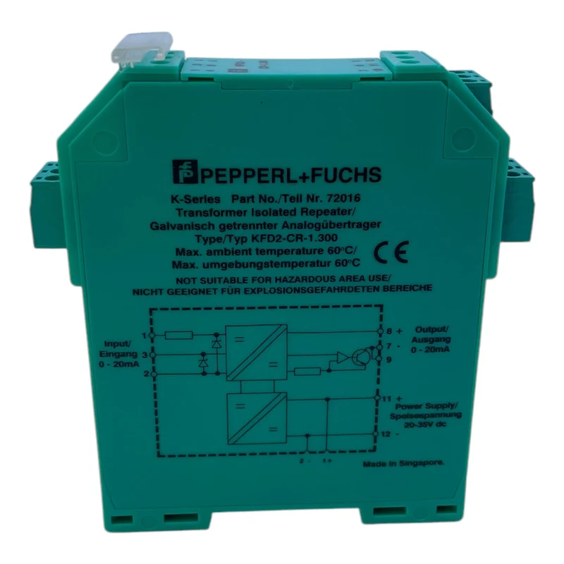 Pepperl+Fuchs KFD2-CR-1.300 Transmitterspeisegerät 72016 industriellen Einsatz