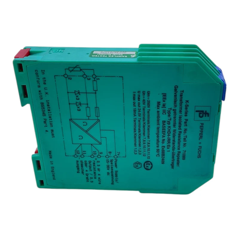 Pepperl+Fuchs KHD4-IRR/Ex1 Transmitterspeisegerät 71089 industriellen Einsatz