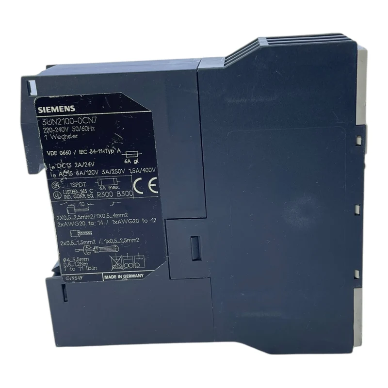 Siemens 3UN2100-0CN7 Motorschutzrelais für den industriellen Einsatz Motorschutz