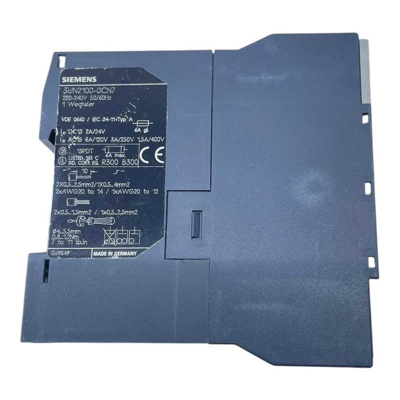 Siemens 3UN2100-0CN7 Motorschutzrelais für den industriellen Einsatz Motorschutz