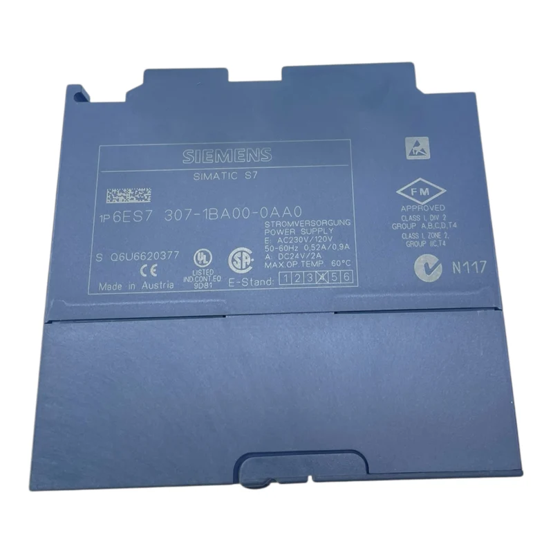 Siemens 6ES7307-1BA00-0AA0 Netzteil für den industriellen Einsatz - Netzteil
