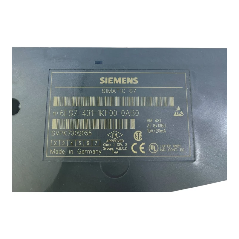 Siemens 6ES7431-1KF00-0AB0 Analogeingabe für den industriellen Einsatz - Eingabe