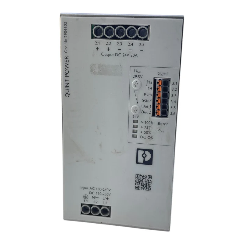 Phoenix Contact QUINT4-PS/1AC/24DC/20 Hutschienen-Netzteil 2904602 industriell