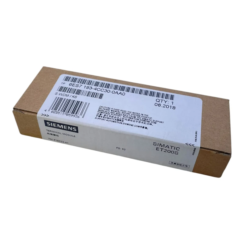Siemens 6ES7193-4CC30-0AA0 Terminalmodul Industrie Einsatz Terminalmodul
