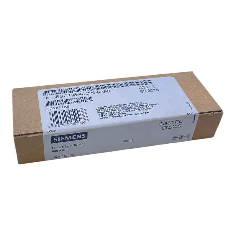 Siemens 6ES7193-4CC30-0AA0 Terminalmodul Industrie Einsatz Terminalmodul