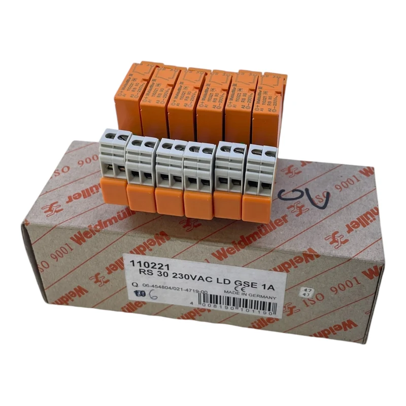 Weidmüller 110221 RS30 Reihenklemme 230VAC VE:6stk/pcs für industriellen Einsatz