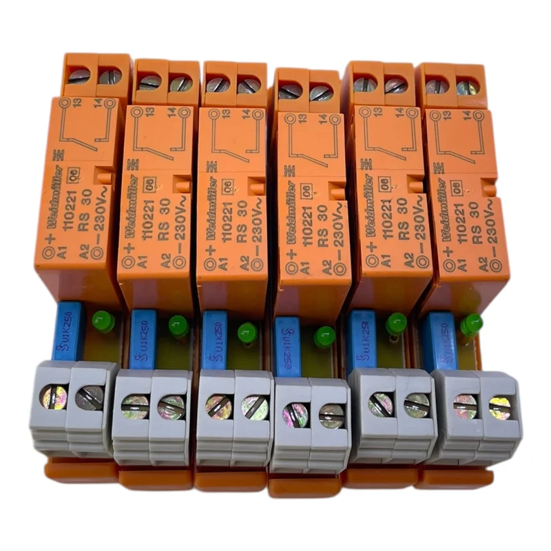Weidmüller 110221 RS30 Reihenklemme 230VAC VE:6stk/pcs für industriellen Einsatz