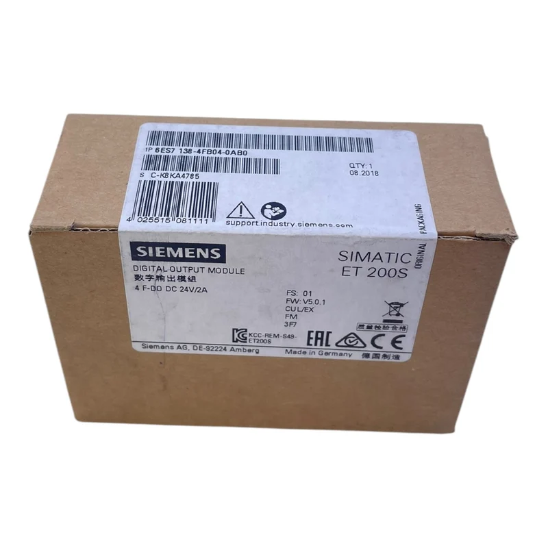 Siemens 6ES7138-4FB04-0AB0 SPS-Erweiterungsmodul SIMATIC ET200S Modul