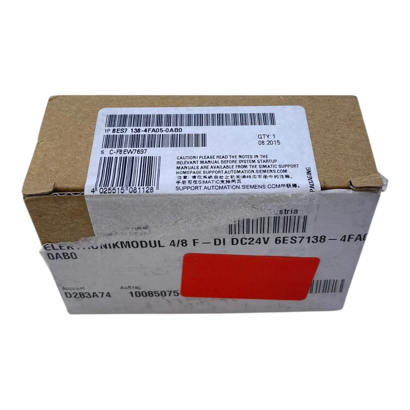 Siemens 6ES7138-4FA05-0AB0 SPS-Erweiterungsmodul SIMATIC Industrie Einsatz