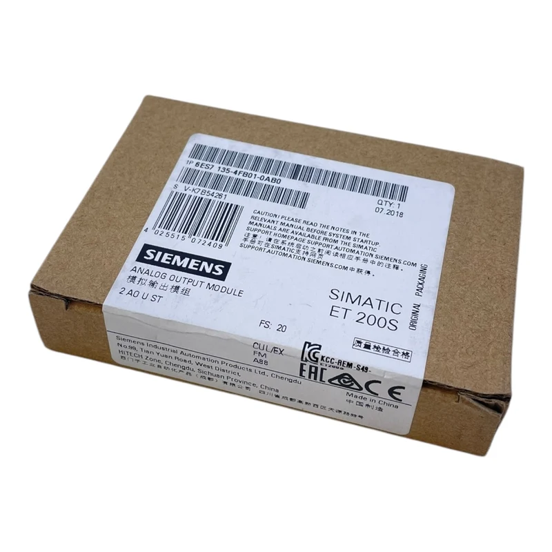 Siemens 6ES7135-4FB01-0AB0 Elektronikmodul SIMATIC ET200S Industrie Einsatz