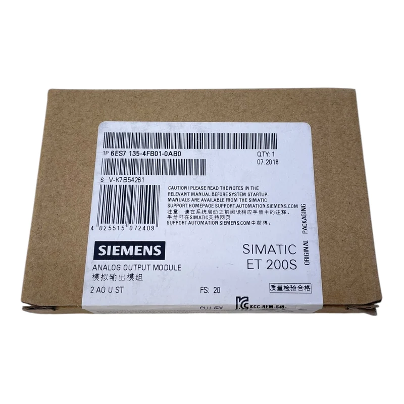 Siemens 6ES7135-4FB01-0AB0 Elektronikmodul SIMATIC ET200S Industrie Einsatz