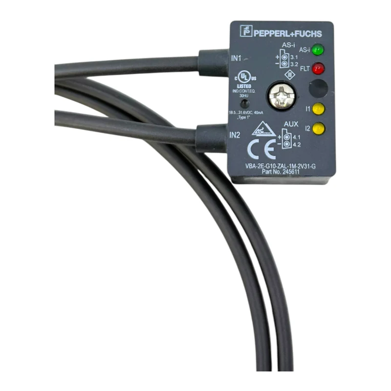 Pepperl+Fuchs VBA-2E-G10-ZAL-1M-2V31-G AS-Interface-Sensor-/Aktuatormodul 245611