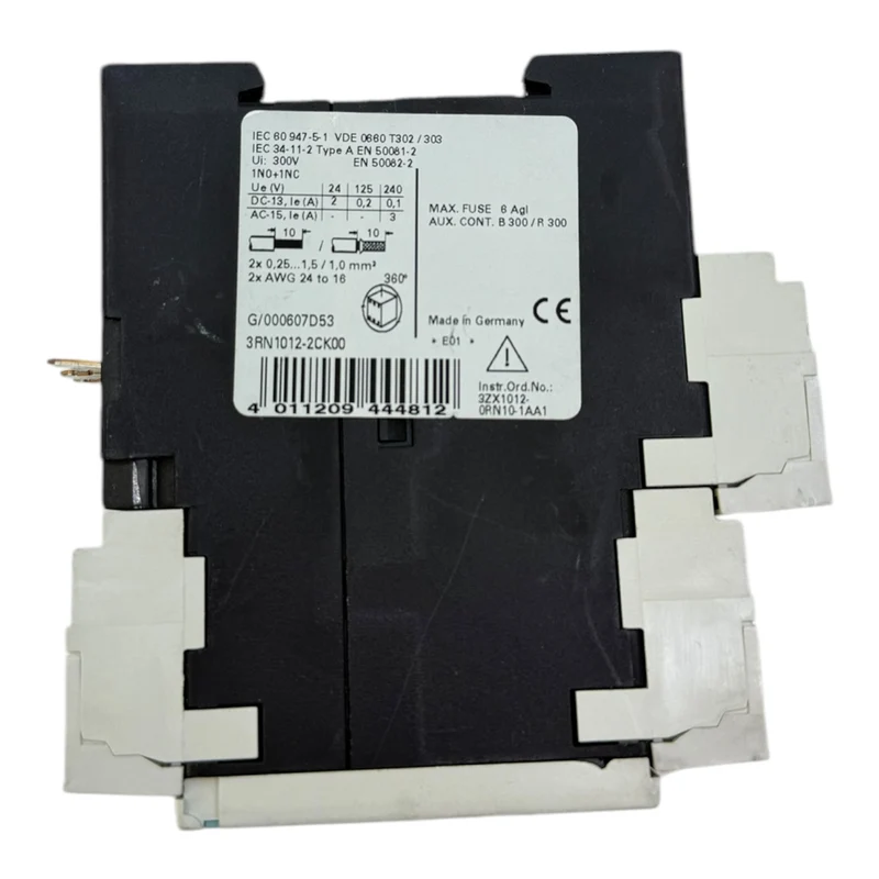 Siemens 3RN1012-2CK00 Thermistor Motorschutz für industriellen Einsatz