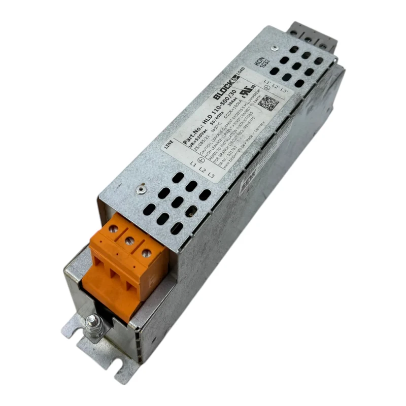 Block HLD110-500/30 Funk-Entstörfilter für industriellen Einsatz Entstörfilter