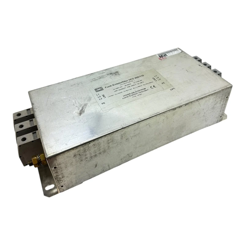 Block HFD400/110 Funk-Entstörfilter für industriellen Einsatz Funk-Entstörfilter