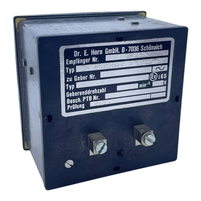 DR.E.Hornel EA 96x96.2 S-20mA-B Geschwindigkeitsmesser für industriellen Einsatz