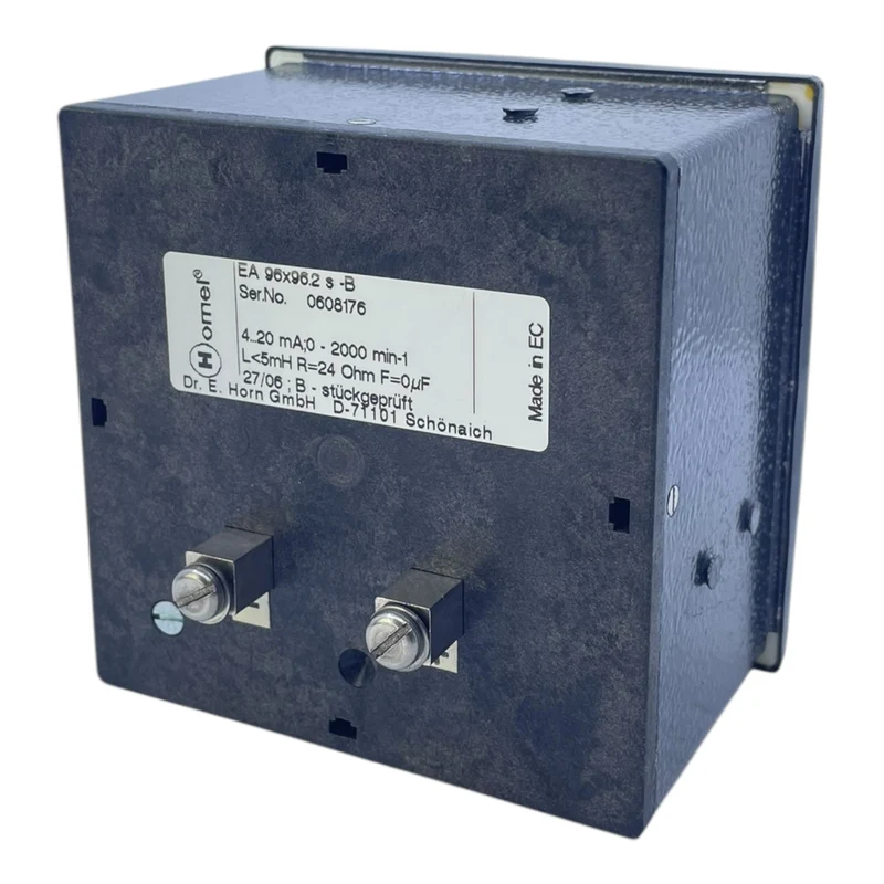 DR.E.Hornel EA 96x96.2 s-B Geschwindigkeitsmesser für industriellen Einsatz
