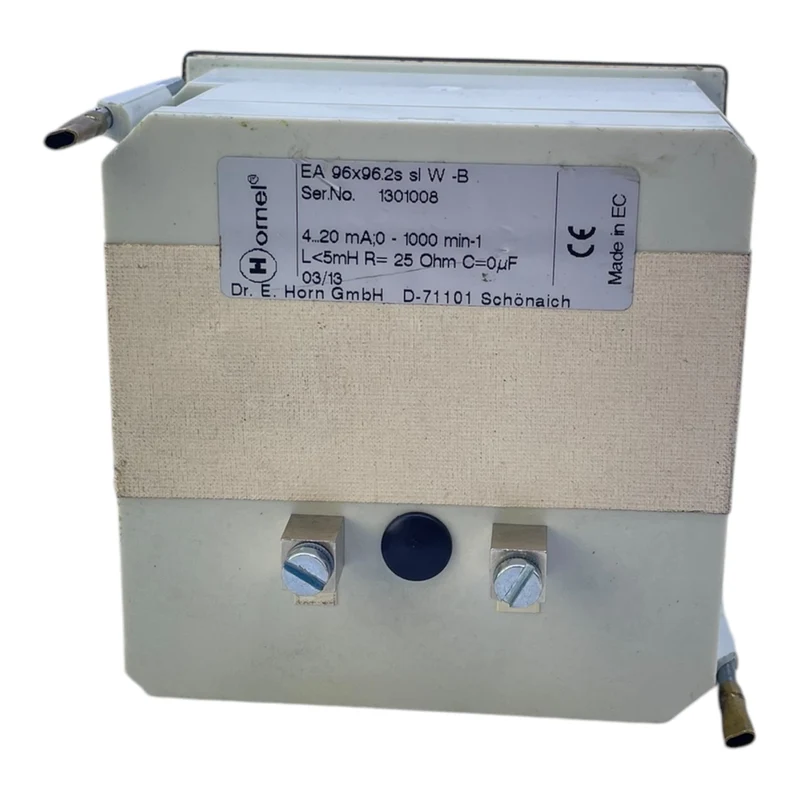 DR.E.Hornel EA 96x96.2s sl W-B Geschwindigkeitsmesser für industriellen Einsatz