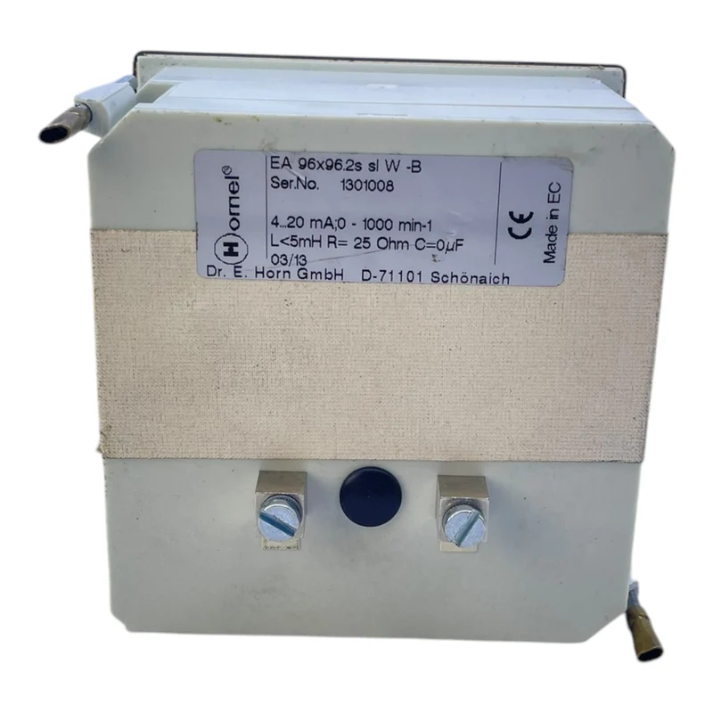 DR.E.Hornel EA 96x96.2s sl W-B Geschwindigkeitsmesser für industriellen Einsatz