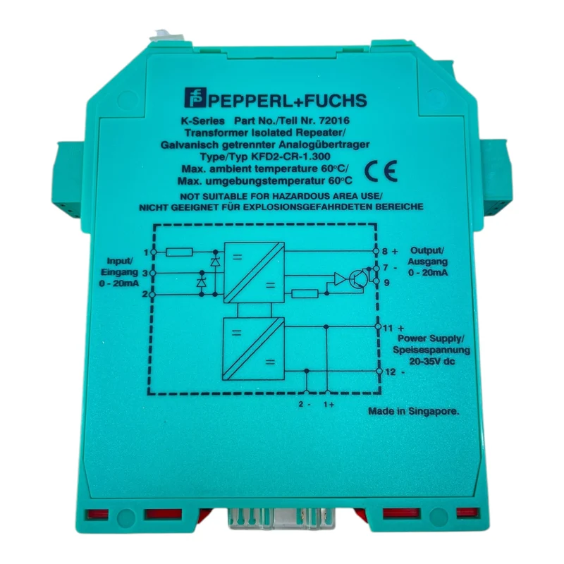 Pepperl+Fuchs KFD2-CR-1.300 Transmitterspeisegerät 72016 Industrie Einsatz