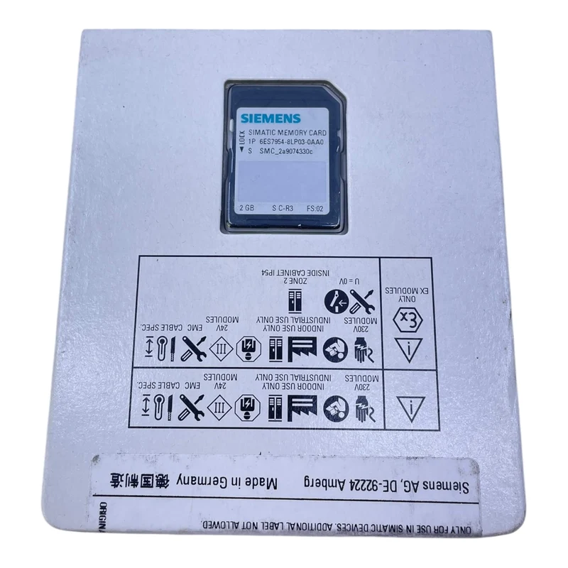 Siemens 6ES7954-8LP03-0AA0 Speicherkarte 2GB für industriellen Einsatz
