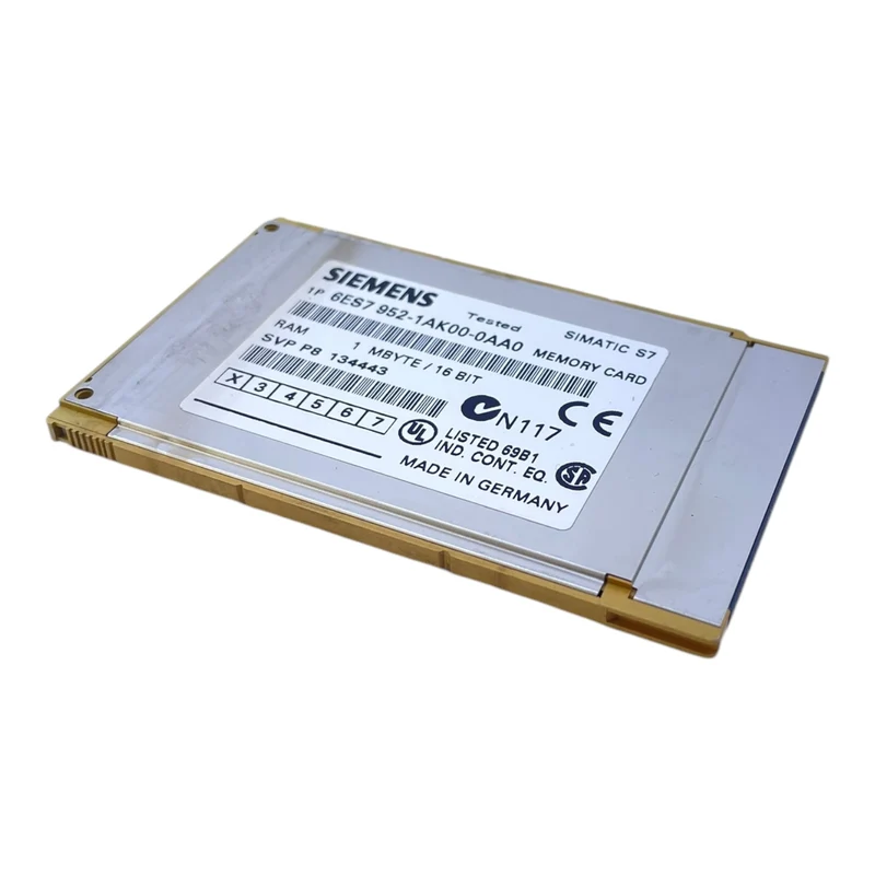 Siemens 6ES7952-1AK00-0AA0 Speicherkarte 1 MBYTE 16BIT für industriellen Einsatz