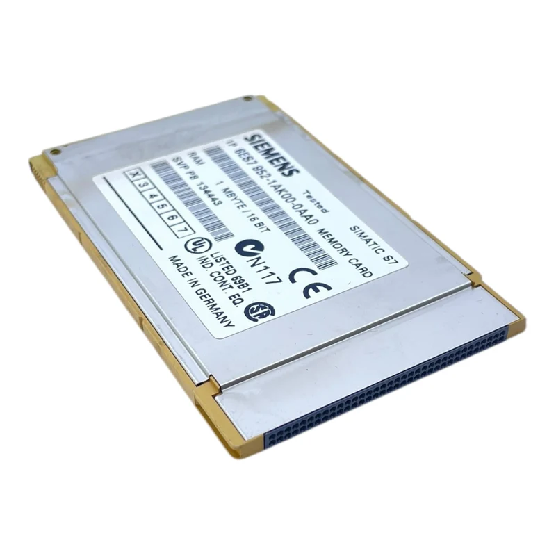 Siemens 6ES7952-1AK00-0AA0 Speicherkarte 1 MBYTE 16BIT für industriellen Einsatz