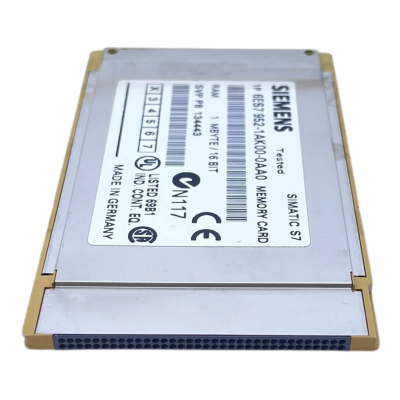 Siemens 6ES7952-1AK00-0AA0 Speicherkarte 1 MBYTE 16BIT für industriellen Einsatz