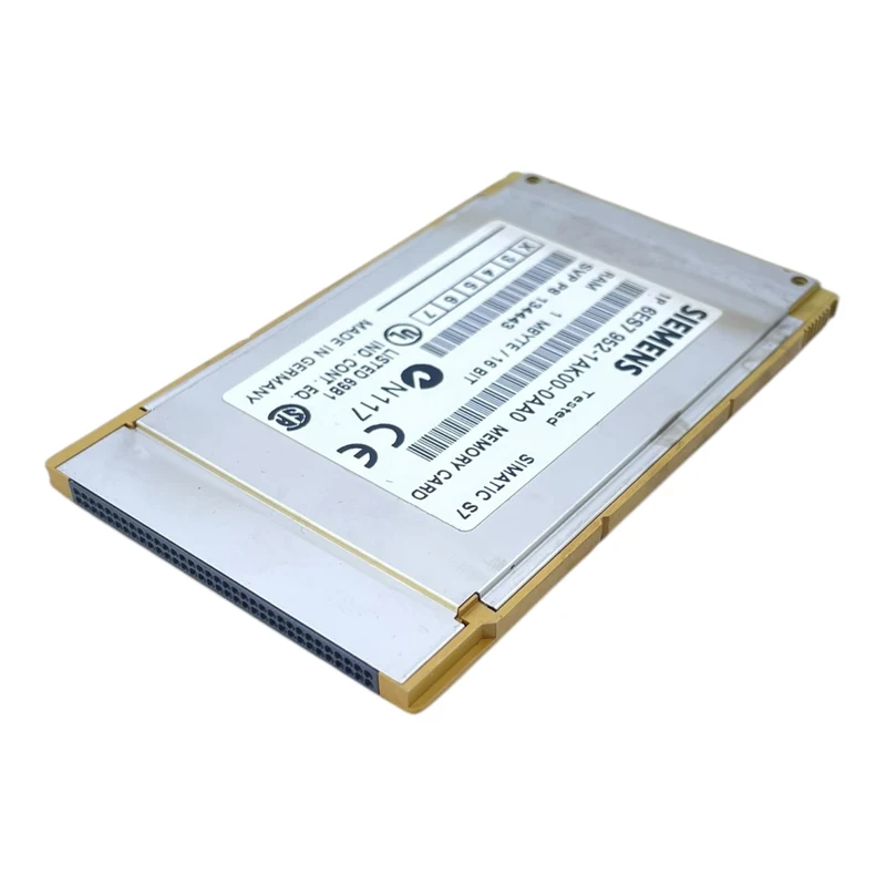 Siemens 6ES7952-1AK00-0AA0 Speicherkarte 1 MBYTE 16BIT für industriellen Einsatz