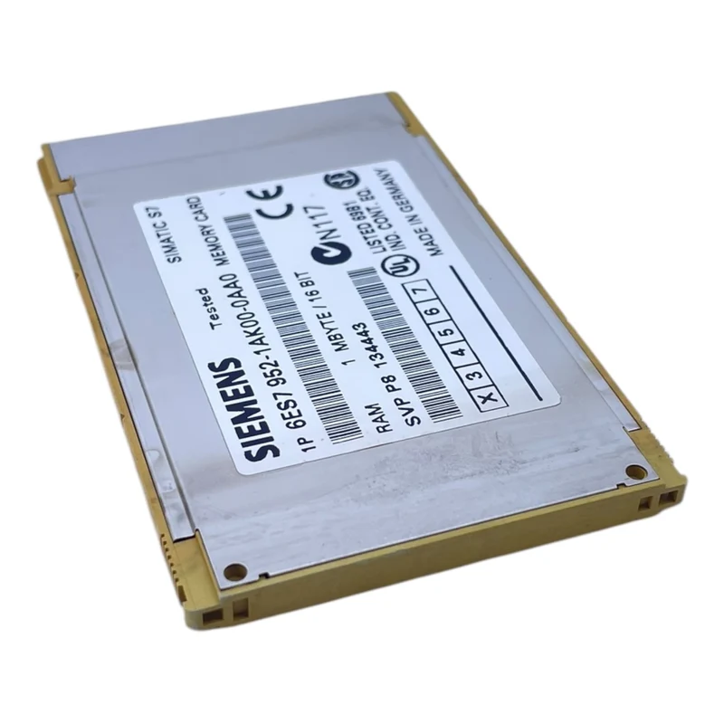 Siemens 6ES7952-1AK00-0AA0 Speicherkarte 1 MBYTE 16BIT für industriellen Einsatz