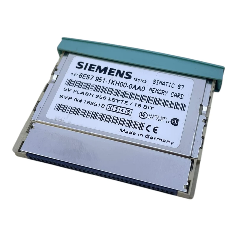 Siemens 6ES7951-1KH00-0AA0 256BYTE 16BIT Speicherkarte für industriellen Einsatz