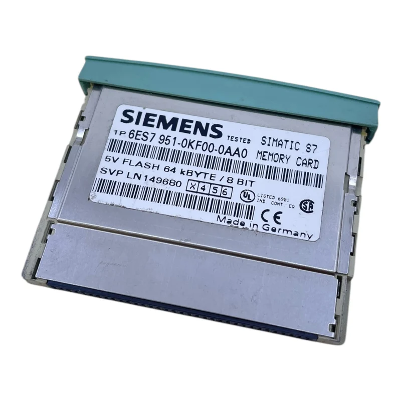 Siemens 6ES7951-0KF00-0AA0 Speicherkarte 64kBYTE 8 BIT für industriellen Einsatz
