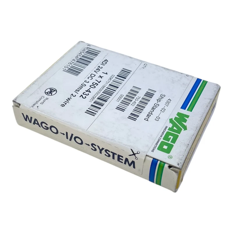 Wago 750-432 SPS-E/A Modul für E/A-System 4DI 24V DC für industriellen Einsatz