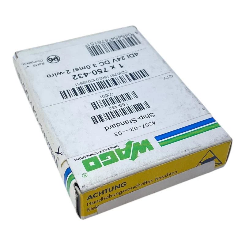 Wago 750-432 SPS-E/A Modul für E/A-System 4DI 24V DC für industriellen Einsatz