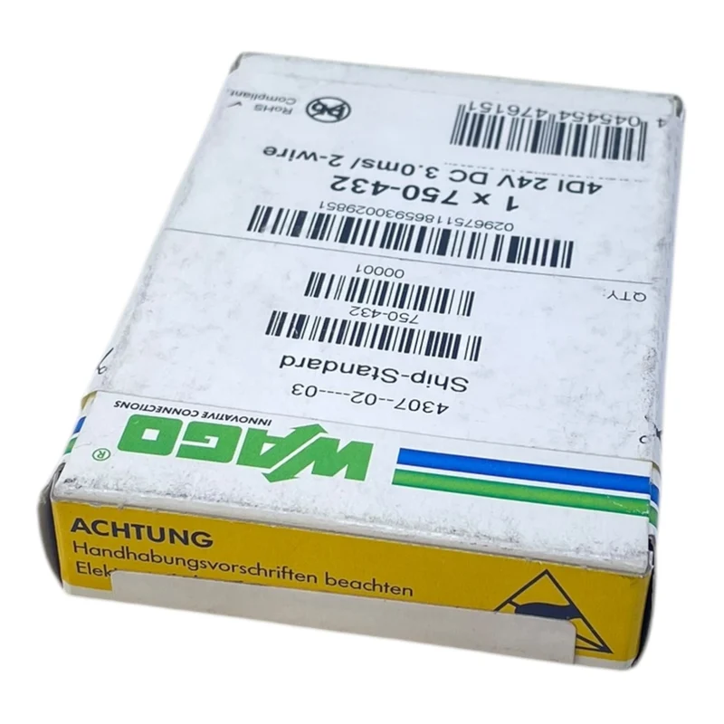 Wago 750-432 SPS-E/A Modul für E/A-System 4DI 24V DC für industriellen Einsatz