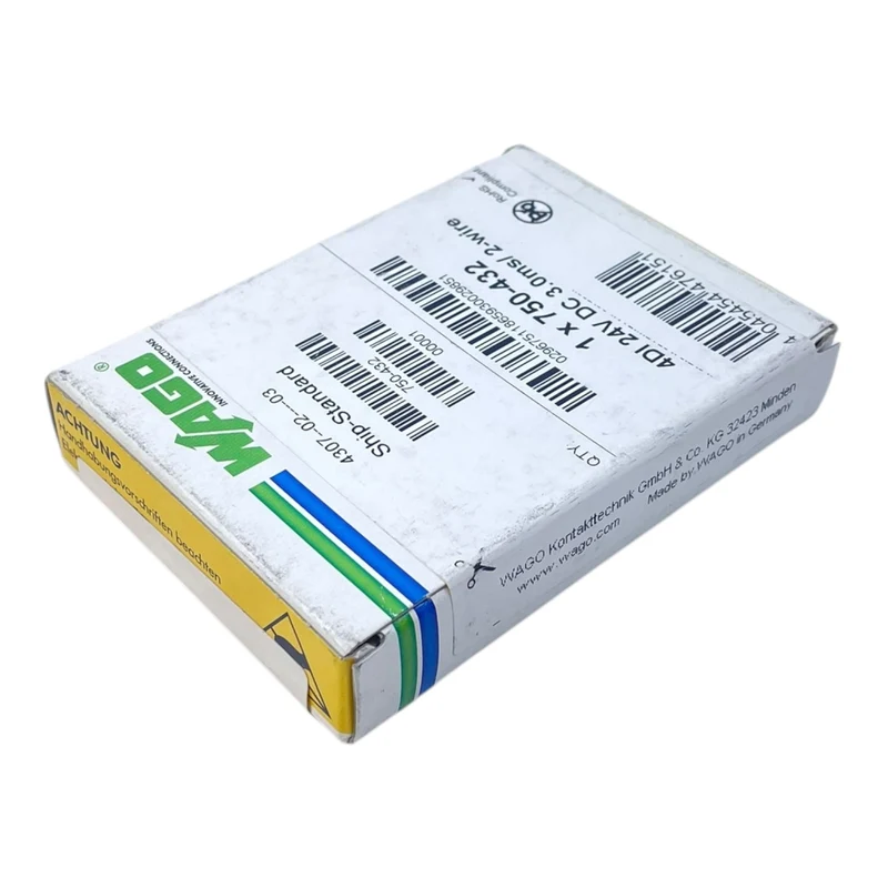 Wago 750-432 SPS-E/A Modul für E/A-System 4DI 24V DC für industriellen Einsatz