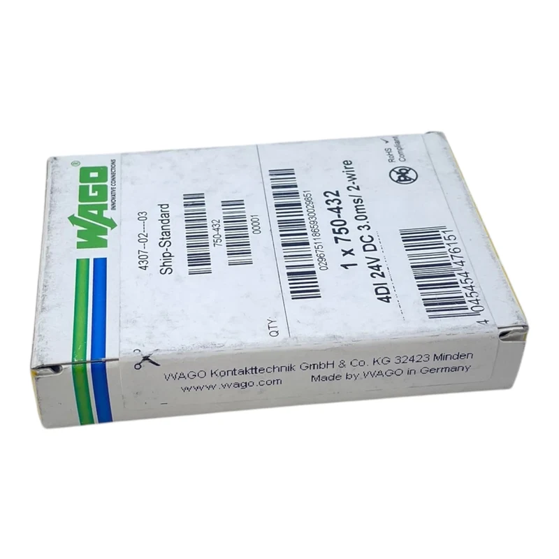 Wago 750-432 SPS-E/A Modul für E/A-System 4DI 24V DC für industriellen Einsatz