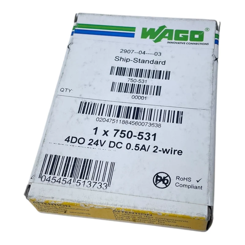 Wago 750-531 E/A-Modul für Serie 750 Analog Eingang für industriellen Einsatz