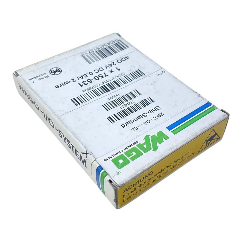 Wago 750-531 E/A-Modul für Serie 750 Analog Eingang für industriellen Einsatz