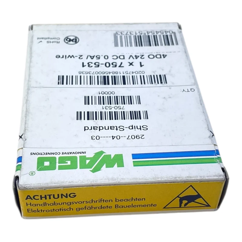Wago 750-531 E/A-Modul für Serie 750 Analog Eingang für industriellen Einsatz