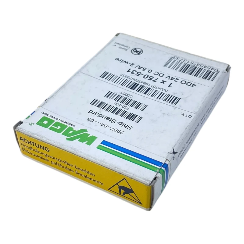 Wago 750-531 E/A-Modul für Serie 750 Analog Eingang für industriellen Einsatz