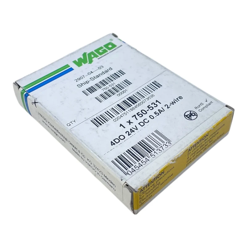 Wago 750-531 E/A-Modul für Serie 750 Analog Eingang für industriellen Einsatz