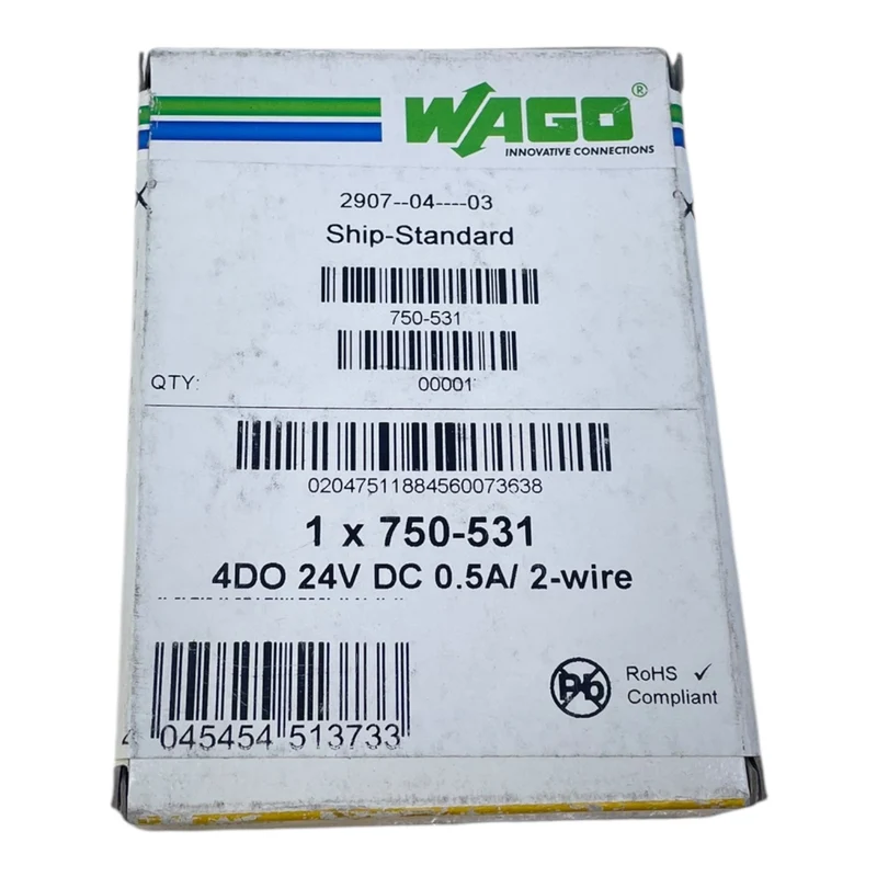 Wago 750-531 E/A-Modul für Serie 750 Analog Eingang für industriellen Einsatz