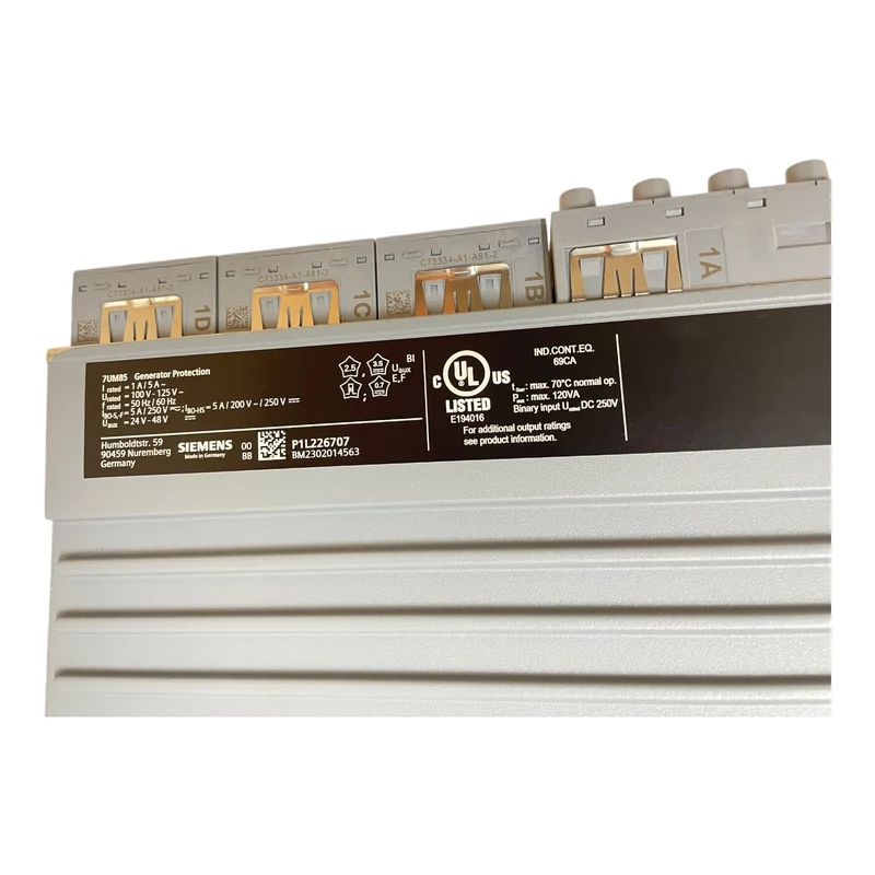 Siemens P1L226707 7UM85 SIPROTEC Generatorschutz für industriellen Einsatz