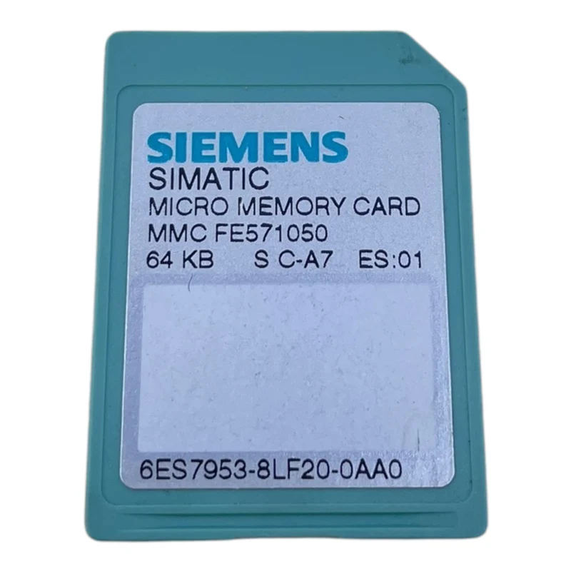 Siemens 6ES7953-8LF20-0AA0 Speicherkarte 64KB für industriellen Einsatz Speicher